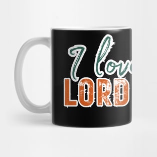 I love you LORD JESUS Mug